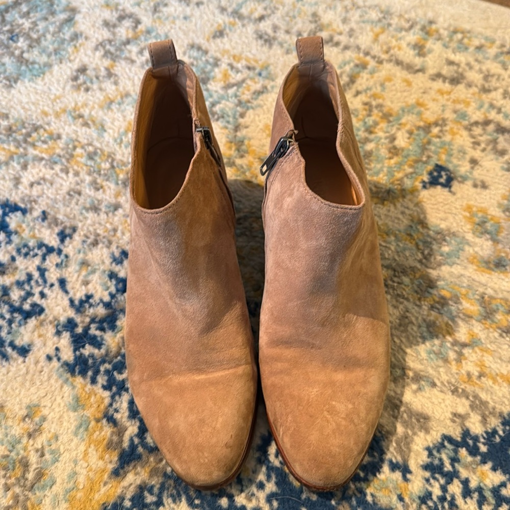 J CREW Suede Ankle Boots Sz. 9